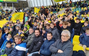 l’école de foot du FCTL à la Beaujoire 